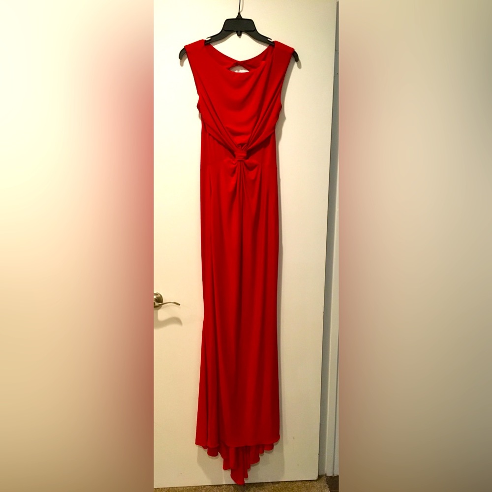 Zac Posen Red Gown Size 6